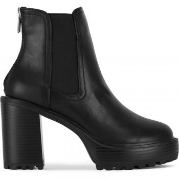 WFA3374‑1 Nine West Stiefel Schwarz – Damen, 42 EU, Hochwertiges Leder