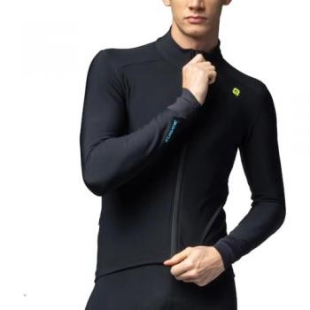 Alé Klimatic K-Idro Langarmtrikot in mattschwarz