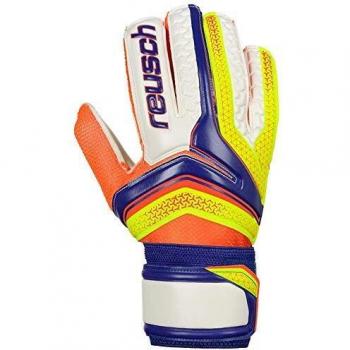 Reusch Serathor Schutzhandschuhe für Torhüter – Blau‑Gelb, 9,5 in