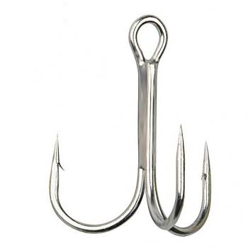 Gamakatsu Anzuelos Treble 13 Gris