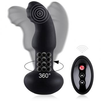 Plug Anal Rotatif Vibrant Télécommande Pluggy RC