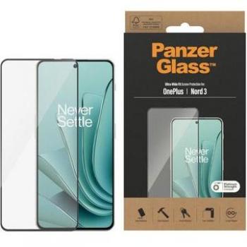 PanzerGlass Proteggi schermo in vetro temperato da bordo a bordo OnePlus Nord 3 (1 Pezzo/i, OnePlus Nord 3), Pellicola protettiva smartphone, Trasparente