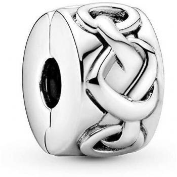 Abalorio Mujer Pandora KNOTTED HEARTS CLIP