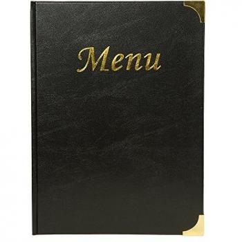 Porta menù VERMES MC-BRA4-BL SECURIT A4 Basic Nero