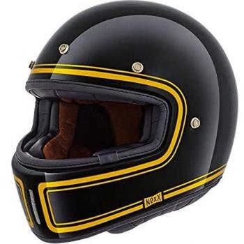 Nexx X.G100 Casco Devon M (57/58) Negro y Amarillo