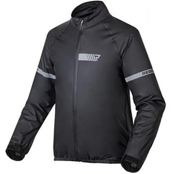 Giacca Impermeabile Moto OCEAN Nero 7XL