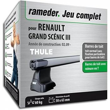 Barres de Toit SlideBar Rameder pour Renault Grand SCÉNIC III