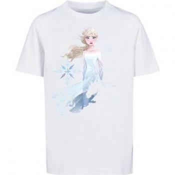 F4NT4STIC T-Shirt Kinder Disney Frozen 2 Elsa Nokk Silhouette Weiß