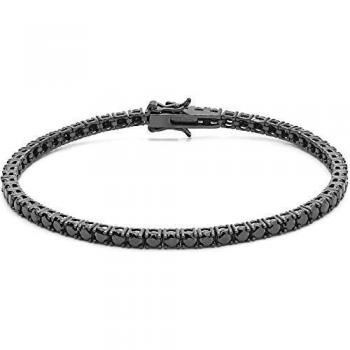 Bracciale COMETE GIOIELLI UOMO TENNIS in argento e zirconi UBR992M20