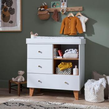 Tutti Bambini Como 3 Drawer Chest Changer White