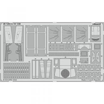 Eduard A‑1H 1/48 Miniaturjet