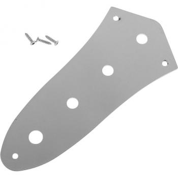 Placa de Control de Metal Vintage para Bajo Jazz JB, 4 agujeros