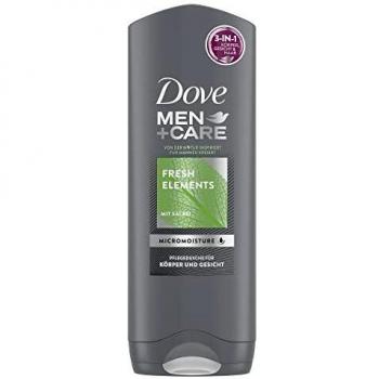 Fresh Elements 3‑in‑1 Duschgel von Dove Men+Care (MicroMoisture) 250 ml