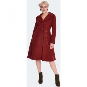 Cappotto Rockabilly con Bottoni a Cuore Voodoo Vixen