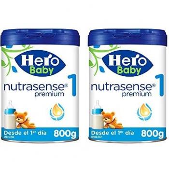Hero Baby Nutrasense Premium Leche Infantil 1, 800 gr
