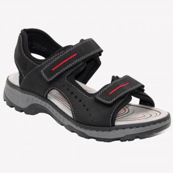 Rieker 21760-00 černé pánské sandály