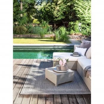 Tapis décoratif Cleo Gris