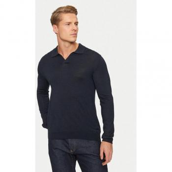 Dunkelblauer Sisley Pullover 11BAS300J – klassischer Regular Fit