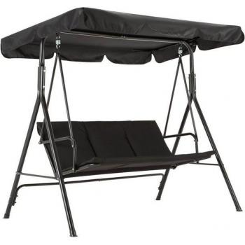 Balançoire de jardin M MCombo, 3 places, coussins souples et toit réglable
