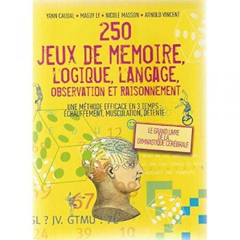 250 Jeux De Memoire, Logique, Langage, Observation Et Raisonnement