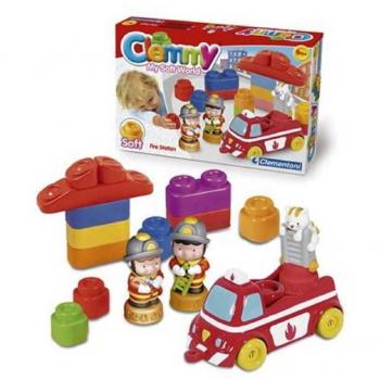 Juego de Edificación Infantil Clemmy Plus Bomberos