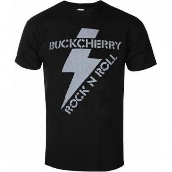 Buckcherry Unisex Volwassen Rock N Roll Bolt T-shirt Large zwart