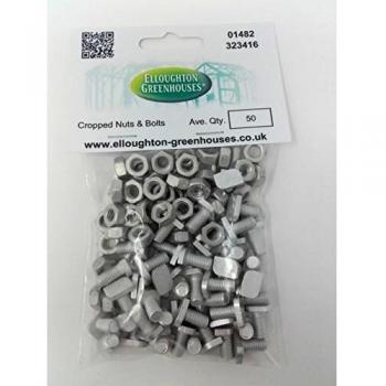 EcoGrow 50‑Pack Greenhouse Fastener Set