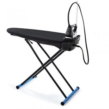 Black Vacuum Ironing Board with Boiler