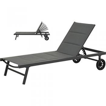 Sdraio Reclinabile in Textilene e Alluminio 'Bella'