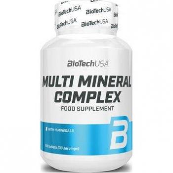 Multi Minéraux BioTech USA 100 Comprimés