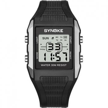 SYNOKE Digital Watch Étanche – Cadran Lumineux
