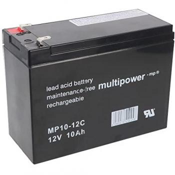 Multipower MP10-12C Bleiakku 12V 10Ah