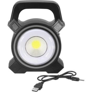 Spot lumineux solaire LED 30W avec USB pour tente