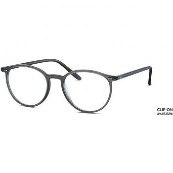Graue Herrenbrille MARC O’POLO 503084 30 – runde Form, inkl. Gläser