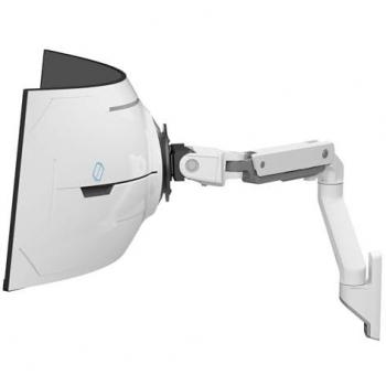 Bras mural Ergotron HX blanc charge max 17 kg