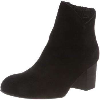 Botines V-Cut Bianco Suede para Mujer, Color Negro, 36 EU