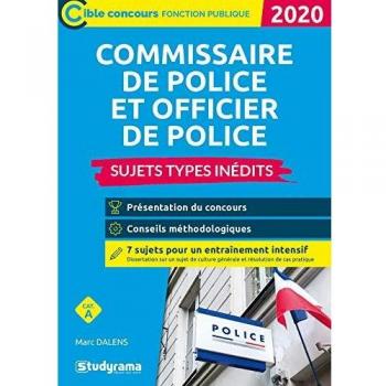 Commissaire de police et officier de police 2020