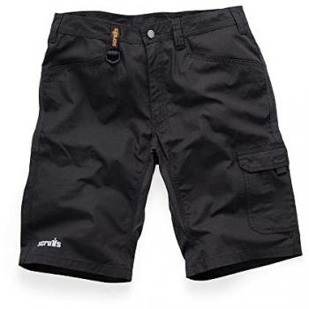 Pantalón corto Scruffs Trade Flex negro Talla 38