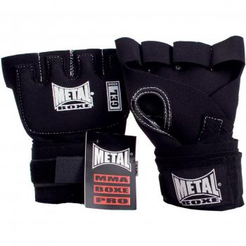 Gants protection métal boxe gel shock 1T