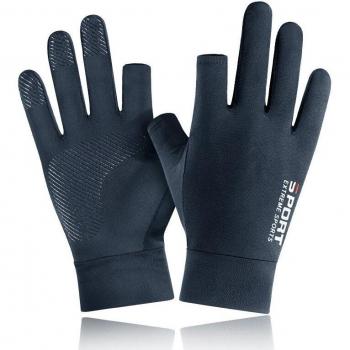 Gants demi-doigt pour protection solaire