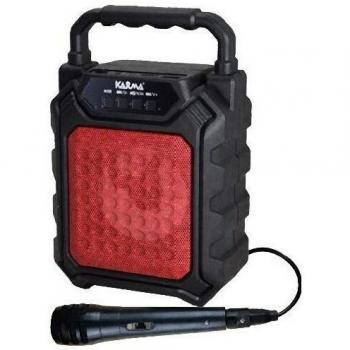 Karma Italiana HPS 44R haut‑parleur portable de fête Rouge 12 W – Neuf