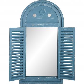 Miroir de jardin en bois Louvre