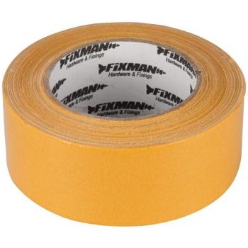 Silverline Double Face 50 mm × 33 m – adhésif renforcé fibre de verre