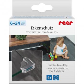 Protection d’angle universelle transparente 4 pièces