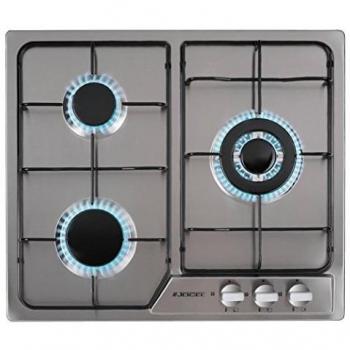 Jocel Plaque de cuisson gaz inox 3 feux JP3GI008930