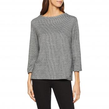 TOM TAILOR Damen Sweatshirt Weiches Oversize, Grau, XXL