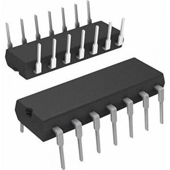 Amplificateur opérationnel MCP609-I/P Microchip Technology CI linéaire PDIP-14 1 pc