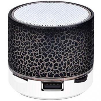 Argus Bluetooth Lautsprecher Tragbar Kabellos BT Speaker Robuster Bass 360° Stereo Sound, IPX5 Wasserdicht, Eingebautes Mikrofon, Freisprechfunktion, Für Smartphone/Laptop/PC