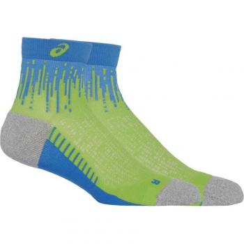 Chaussettes Asics Performance Run Quartier Vert Bleu Taille L