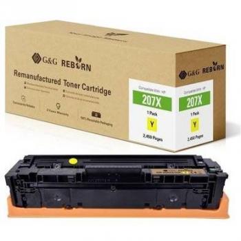 HP 207X Yellow Toner Replacement
